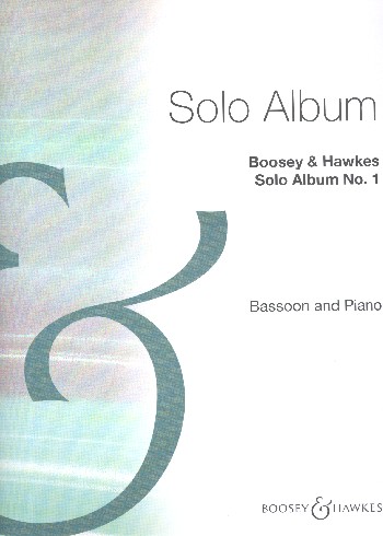 Solo Album no.1&nbsp;&nbsp;for bassoon and piano&nbsp;&nbsp;