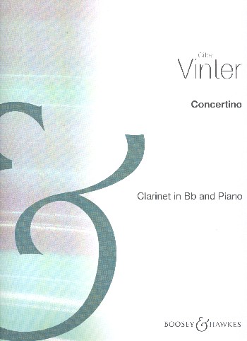 Concertino für Klarinette und Orchester  für Klarinette und Klavier  