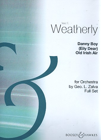 Danny Boy&nbsp;&nbsp;for orchestra&nbsp;&nbsp;score and parts