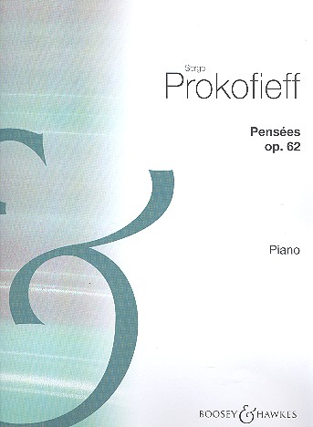 Pensées op. 62/1-3  für Klavier  