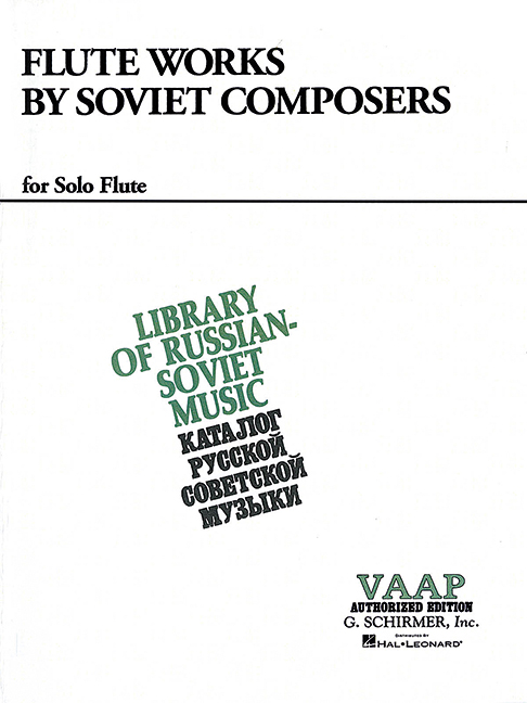 Flute Works by Soviet Composers&nbsp;&nbsp;for flute  &nbsp;&nbsp;