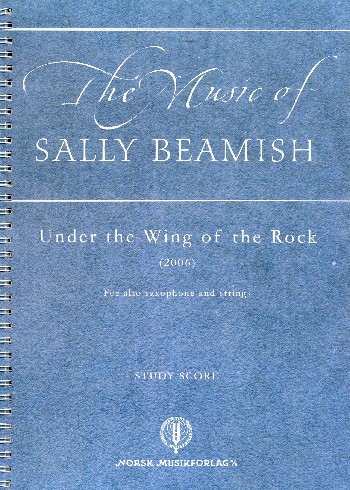 Under the Wing of the Rock  for alto saxophone and strings  study score