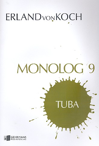 Monolog 9&nbsp;&nbsp;für Tuba solo&nbsp;&nbsp;