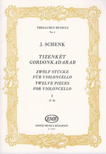 12 Stücke Band 1 (Nos.1-6)  für Violoncello und Klavier  