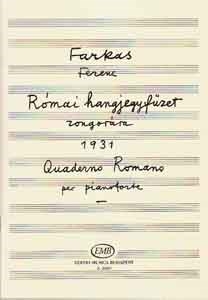 Quaderno Romano  for piano  