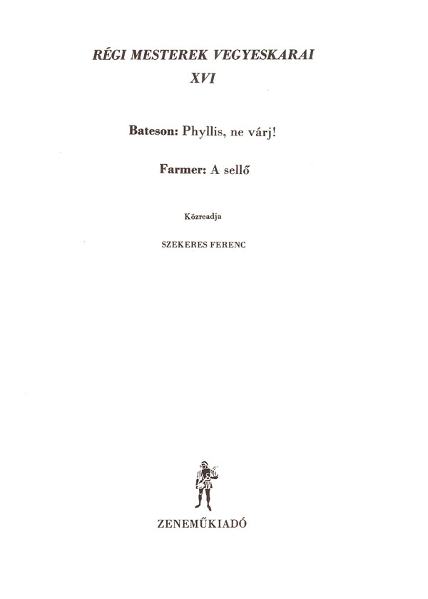 : Old Masters' Mixed Choruses&nbsp;&nbsp;&nbsp;&nbsp;Mixed Voices Collection