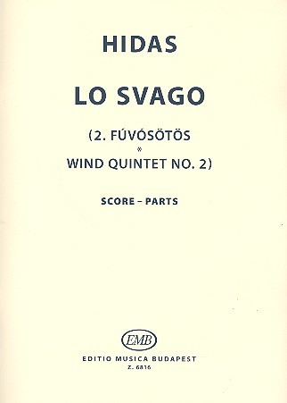 Lo Svago für Flöte, Oboe, Klarinette,  Horn und Fagott  