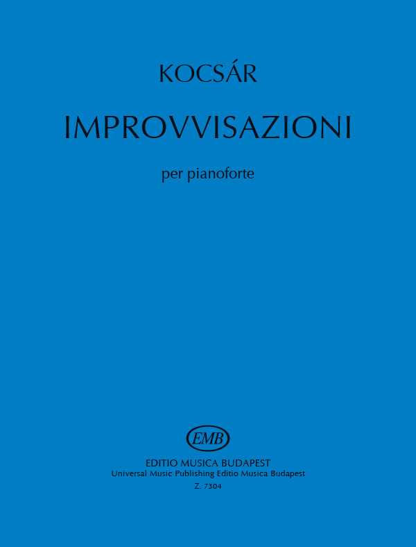 Kocsár Miklós Improvvisazioni&nbsp;&nbsp;&nbsp;&nbsp;Piano