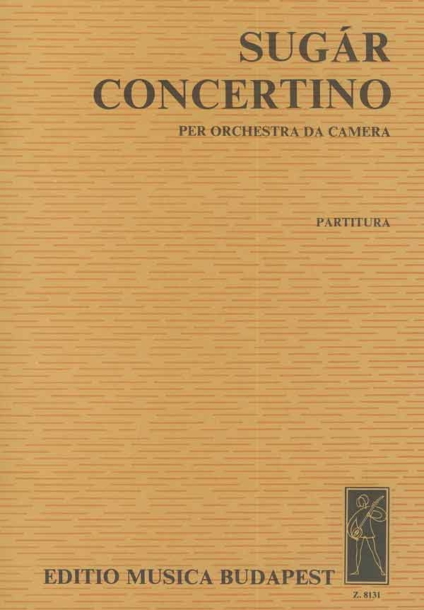 Concertino&nbsp;&nbsp;for chamber orchestra&nbsp;&nbsp;score