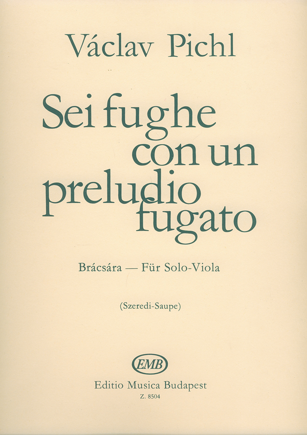 Sei fughe con un preludio fugato&nbsp;&nbsp;für Viola solo&nbsp;&nbsp;