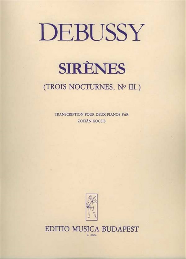 Sirenes (Trois Nocturnes III)&nbsp;&nbsp;&nbsp;&nbsp;Two Pianos