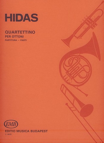 Quartettino  für 2 Trompeten und 2 Posaunen  Partitur und Stimmen