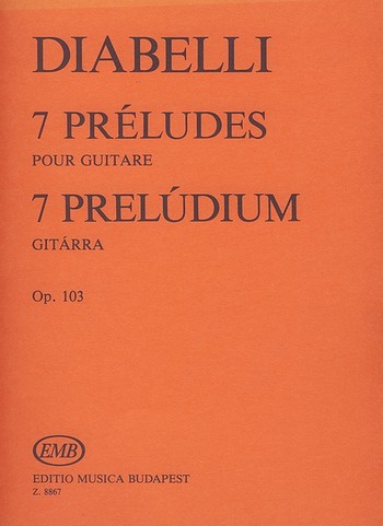 7 Préludes  for guitar  Guitar