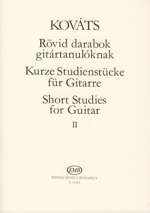 Short Studies  for guitar   