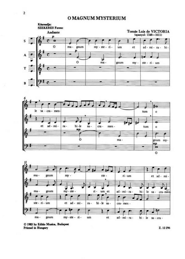 : Old Masters' Mixed Choruses&nbsp;&nbsp;&nbsp;&nbsp;Mixed Voices Collection