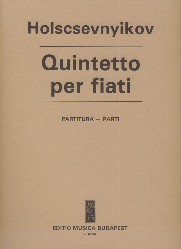 Holscsevnyikov, V. Quintetto per fiati&nbsp;&nbsp;&nbsp;&nbsp;Wind Quintets