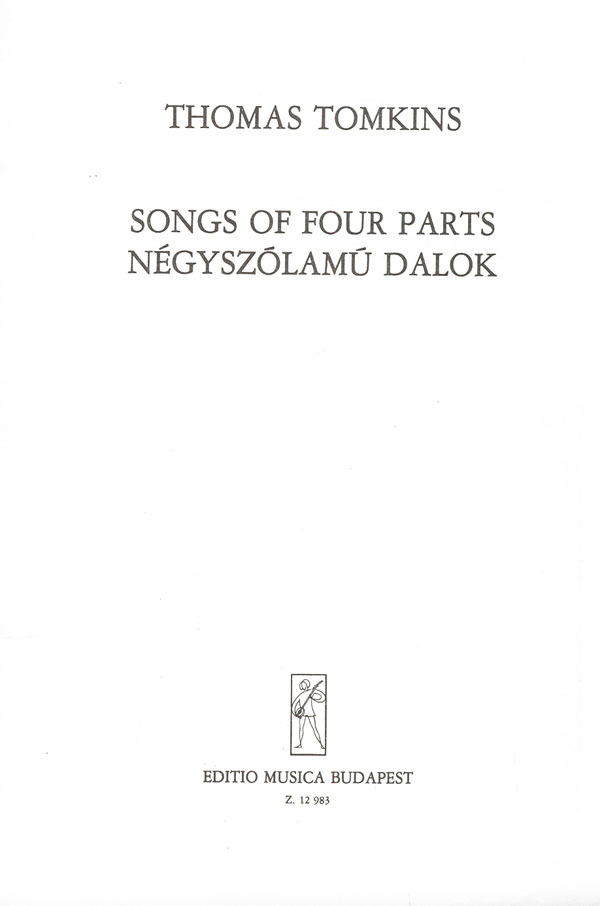 Songs of Four Parts&nbsp;&nbsp;&nbsp;&nbsp;Mixed Voices