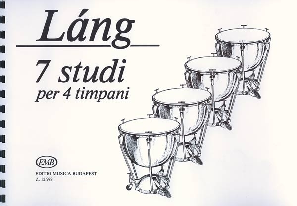 Láng István 7 studi&nbsp;&nbsp;per 4 timpani&nbsp;&nbsp;Percussion (classical)
