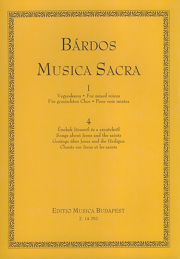 Musica sacra  für gem Chor    