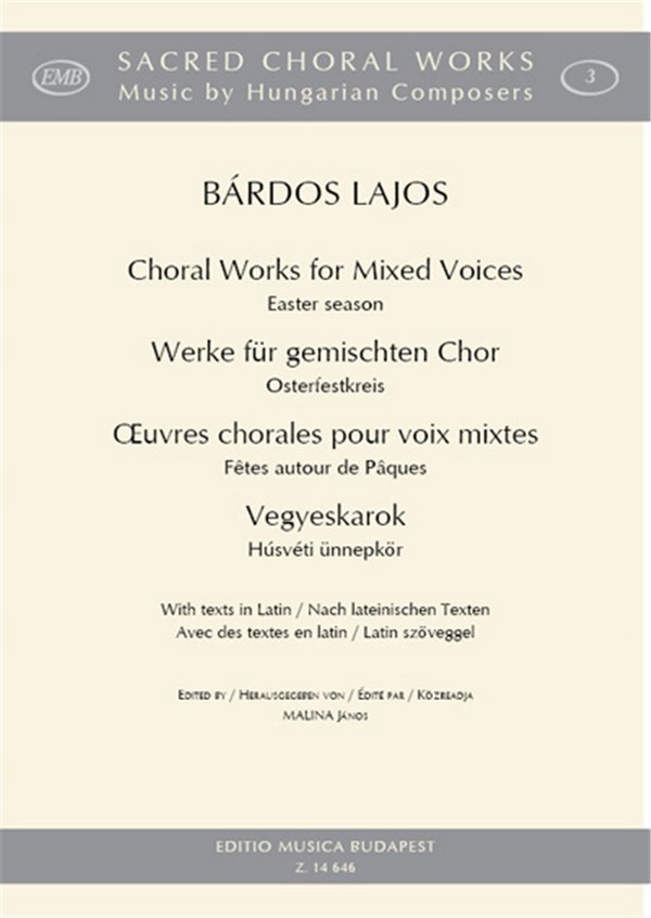 Osterfestkreis für gemischten Chor  a cappella  Partitur (lat)