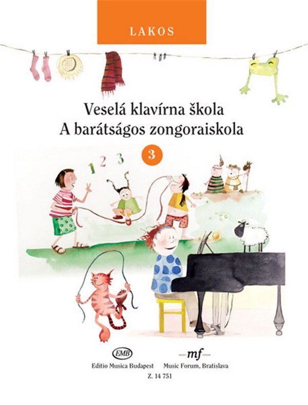 Ágnes Lakos&nbsp;&nbsp;Veselá Klavírna Skola Vol 3&nbsp;&nbsp;Piano