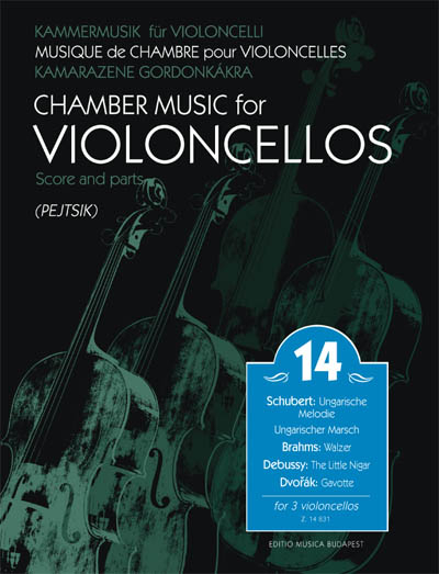 Chamber Music for Violoncellos vol.14&nbsp;&nbsp;für 3 Violoncelli&nbsp;&nbsp;Partitur und Stimmen