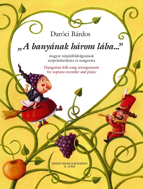 Hungarian Folk Songs&nbsp;&nbsp;for soprano recorder and piano&nbsp;&nbsp;