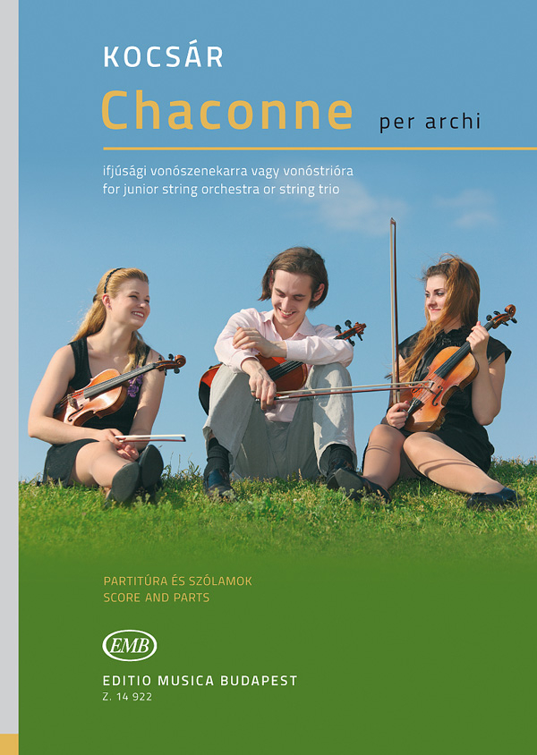 Miklós Kocsár&nbsp;&nbsp;Chaconne per archi&nbsp;&nbsp;Streichorchester (Partitur + Stimmen)