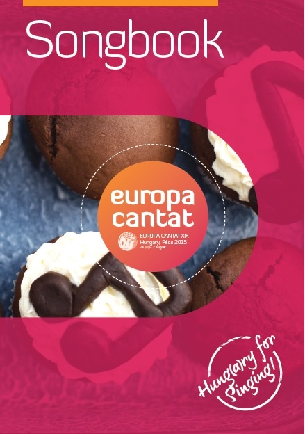 Songbook Europa Cantat 19&nbsp;&nbsp;for mixed chorus a cappella&nbsp;&nbsp;