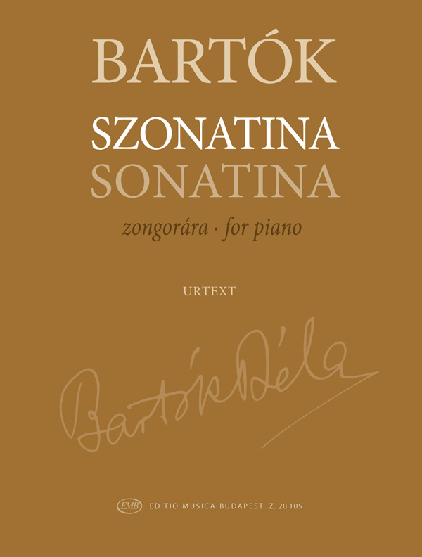 Bela Bartok, Sonatina&nbsp;&nbsp;Klavier&nbsp;&nbsp;Buch