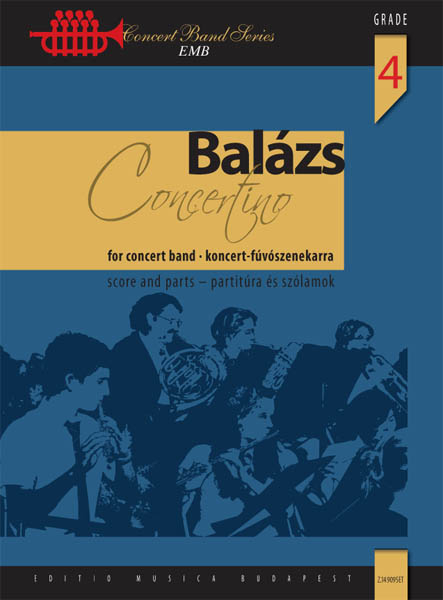 Árpád Balázs&nbsp;&nbsp;Concertino&nbsp;&nbsp;Concert Band (Partitur + Stimmen)