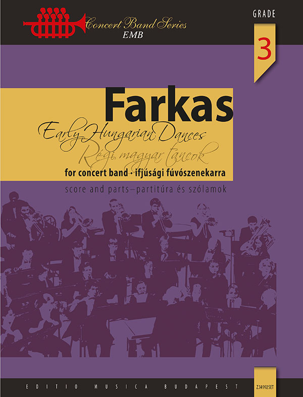 Ferenc Farkas&nbsp;&nbsp;Early Hungarian Dances&nbsp;&nbsp;Concert Band (Partitur + Stimmen)