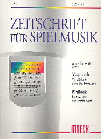 Vogelbuch&nbsp;&nbsp;für einen Blockflötenspieler (wechselnde Besetzung) SSINOAB&nbsp;&nbsp;