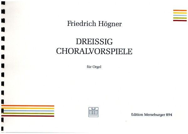30 Choralvorspiele  für Orgel  