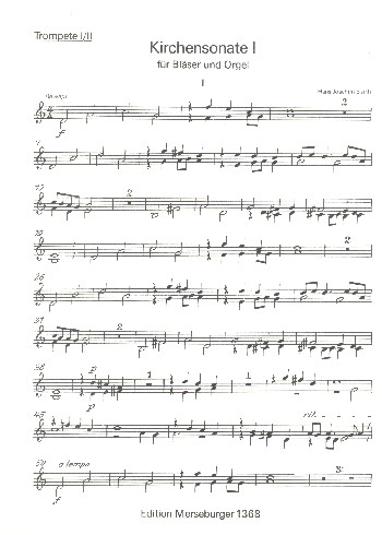 Kirchensonate I.&nbsp;&nbsp;Trp I/II&nbsp;&nbsp;