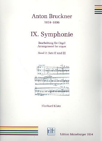 Sinfonie Nr.9 Band 2 (2. und 3. Satz)&nbsp;&nbsp;für Orgel&nbsp;&nbsp;