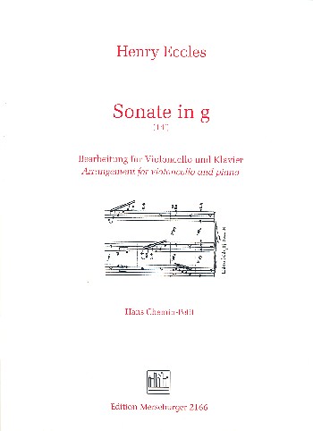 Sonate g-Moll für Violoncello und Klavier    