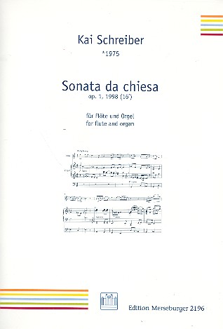 Sonata da chiesa op.1  für Flöte und Orgel  