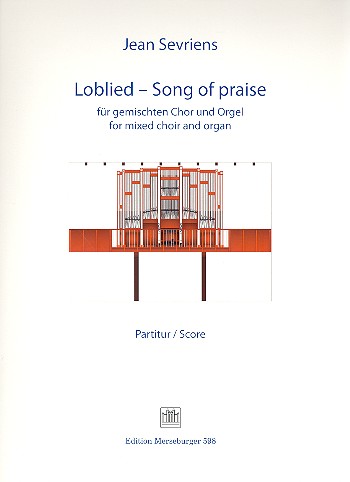Loblied&nbsp;&nbsp;für gem Chor und Orgel&nbsp;&nbsp;Partitur