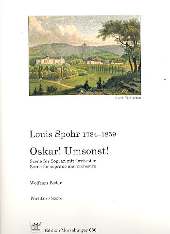 Oskar! Umsonst! WoO75 für Sopran  und Orchester  Partitur
