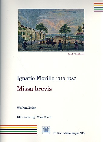 Missa brevis für Soli, gem Chor und  Orchester  Klavierauszug