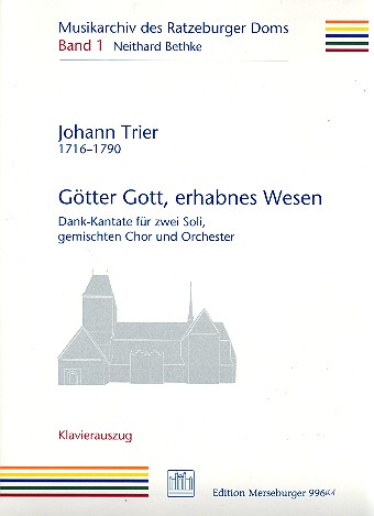 Götter Gott erhabnes Wesen für Soli,&nbsp;&nbsp;gem Chor und Orchester&nbsp;&nbsp;Klavierauszug