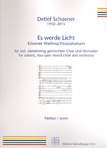 Es werde Licht&nbsp;&nbsp;für Soli, gem Chor und Orchester&nbsp;&nbsp;Partitur