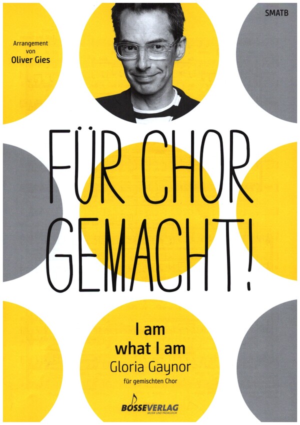 I am what I am&nbsp;&nbsp;für gem Chor (SMATB) a cappella&nbsp;&nbsp;Chorpartitur (en)