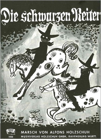 Die schwarzen Reiter  Akkordeon  