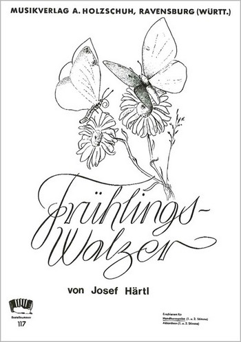 Frühlingswalzer&nbsp;&nbsp;für 1-2 Handharmonikas&nbsp;&nbsp;Stimmen