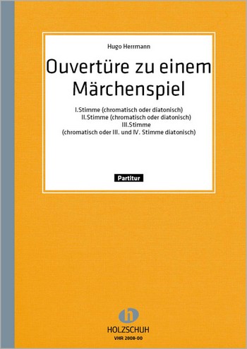 Herrmann, Hugo&nbsp;&nbsp;Ouvertüre zu einem Märchenspiel&nbsp;&nbsp;Akkordeonorchester Partitur