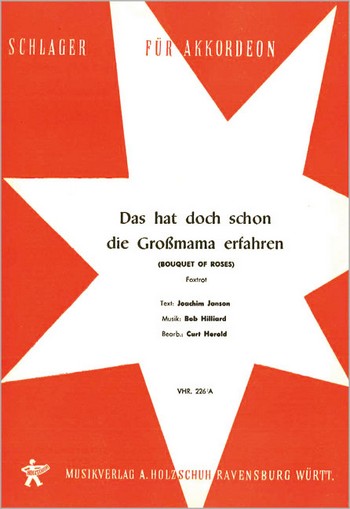 Hilliard, B.&nbsp;&nbsp;Das hat doch schon die Grossmama&nbsp;&nbsp;Akkordeon
