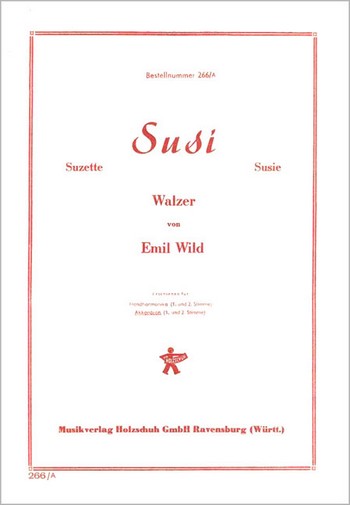 Wild, Emil&nbsp;&nbsp;Susi&nbsp;&nbsp;Akkordeon