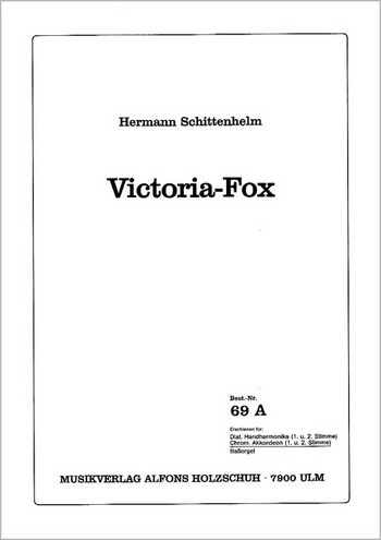 Schittenhelm, Hermann&nbsp;&nbsp;Victoria Fox&nbsp;&nbsp;Akkordeon
